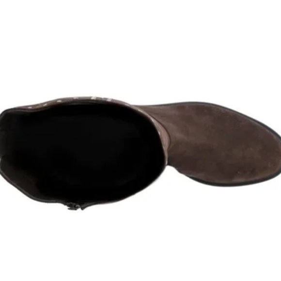 STEVEN NATURAL COMFORT Zoe Suede Riding Knee-high Boots - Brown - Picture 4 of 5